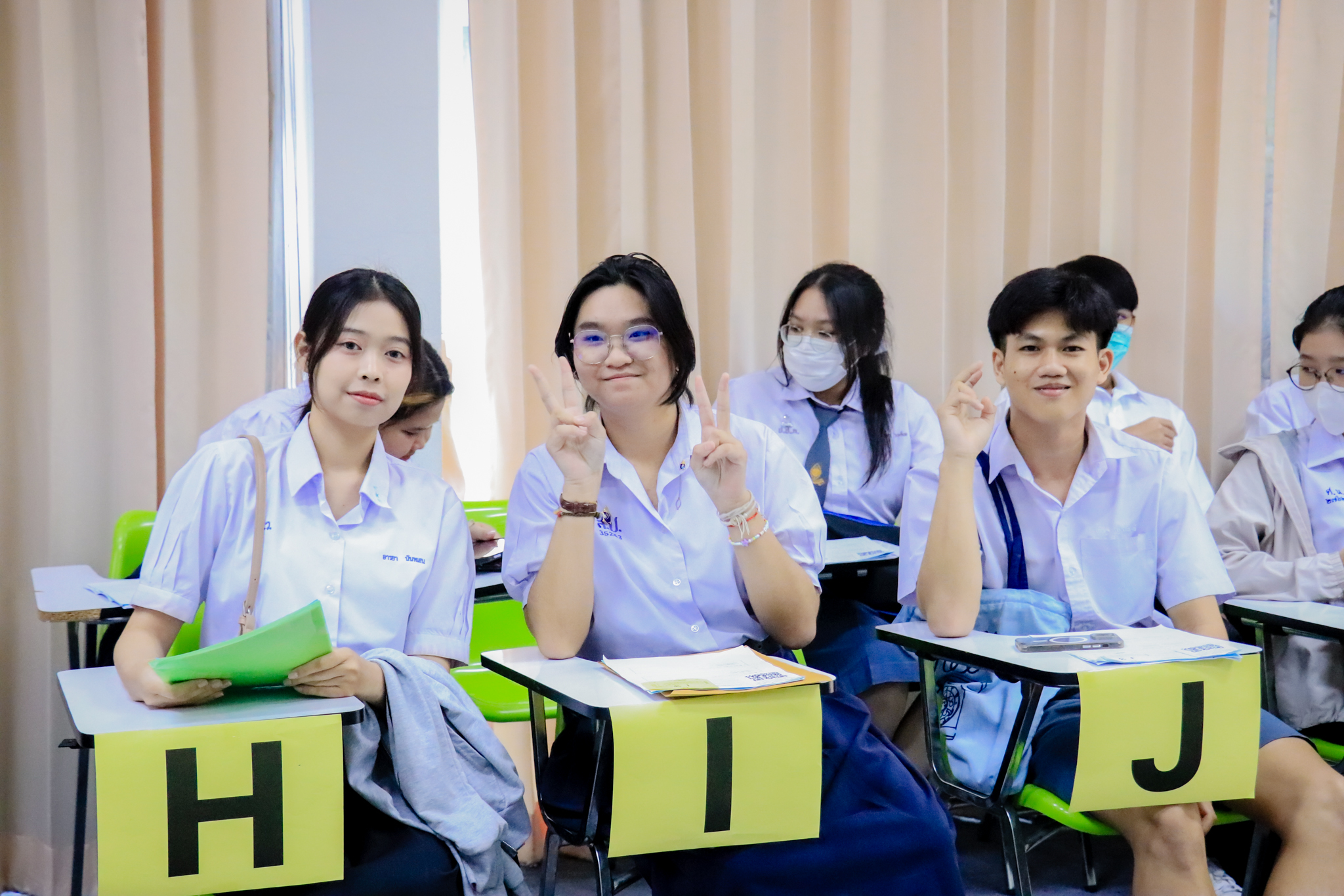 บรรยากาศการสอบสัมภาษณ์รอบ Admissions
ประจำปีการศึกษา 2567